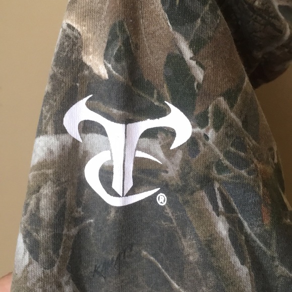 Red Head Hoodie Camo with pockets - Picture 4 of 6